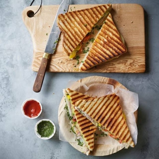 Grilled Veg. Sandwich.