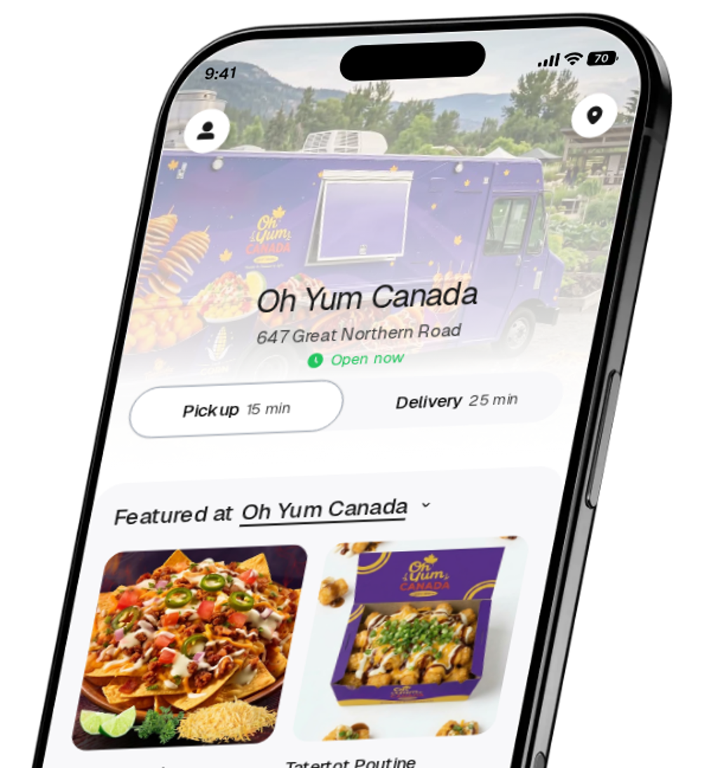 Oh Yum Canada app preview