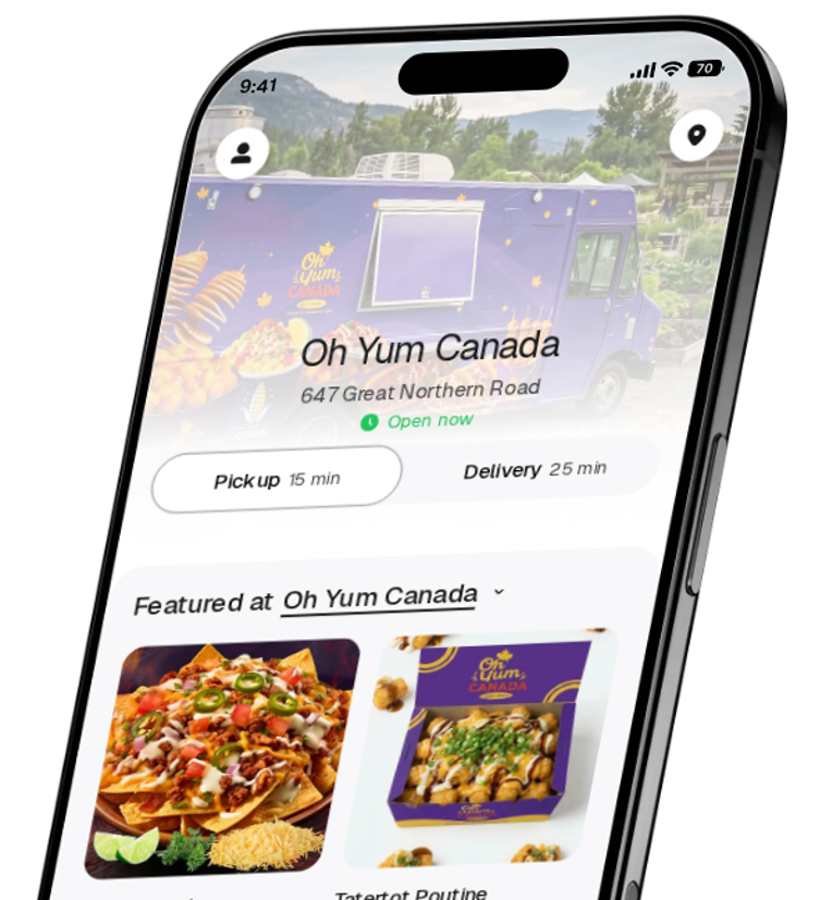 Oh Yum Canada app preview